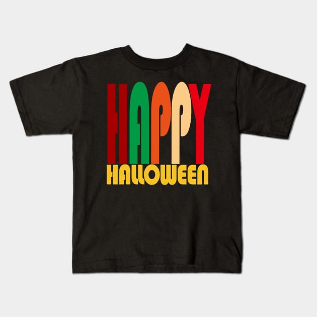 Happy Halloween Day Kids T-Shirt by EunsooLee